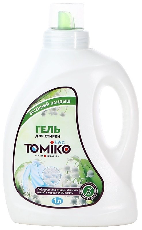 Tomiko гель для стирки Весенний ландыш 1 л