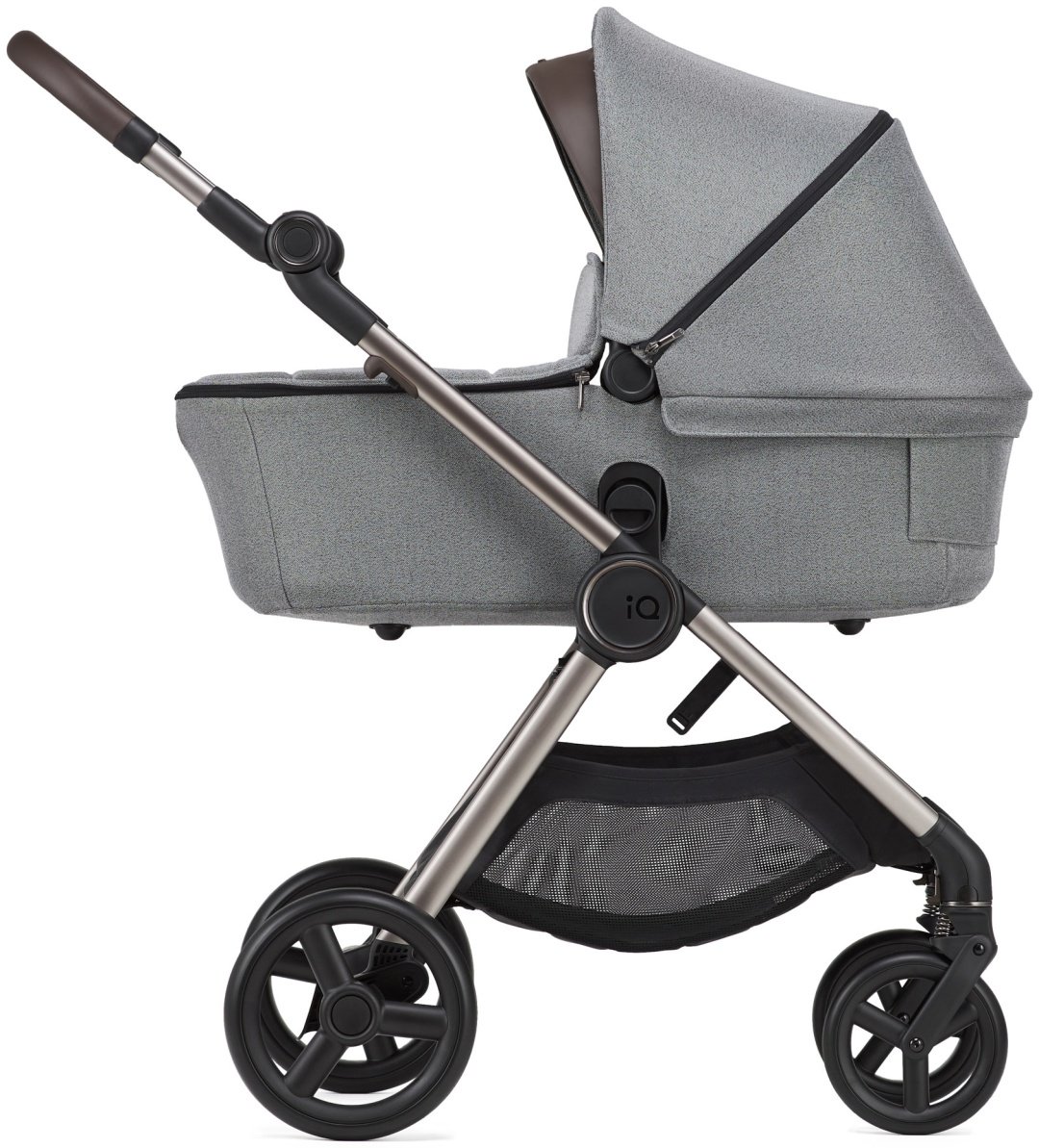 Коляска трансформер Anex IQ-07 Premium Pure, серый