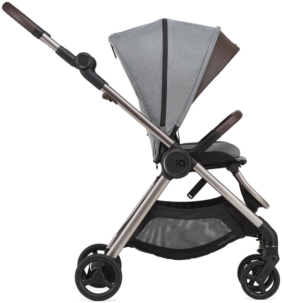 Коляска трансформер Anex IQ-07 Premium Pure, серый - ForteMarket Коляска трансформер Anex IQ-07 Premium Pure, серый купить,425900