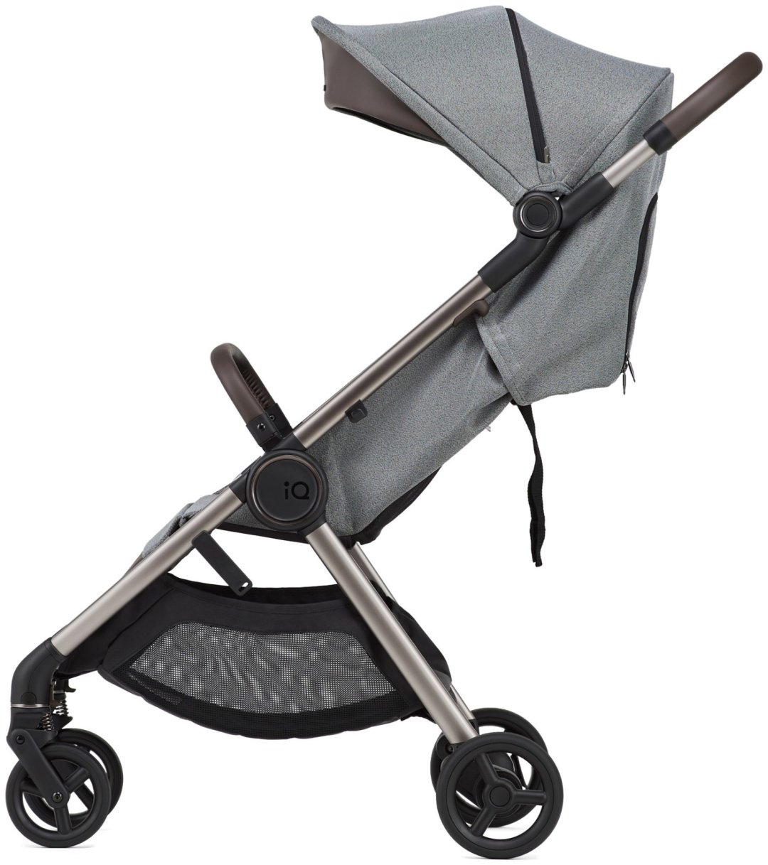Коляска трансформер Anex IQ-07 Premium Pure, серый купить,0
