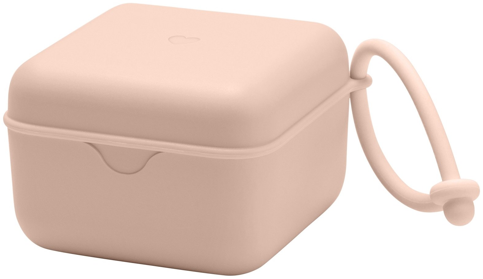Футляр для пустышек BIBS Pacifier Box Blush, 1 шт, розовый купить,0