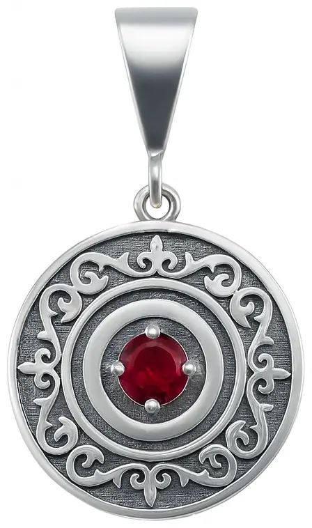 Подвеска Кристалл-L П-2562-02-1 вес 4 г серебро, фианит купить,10800