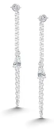 Серьги АЛЬКОР 02-5551_00КЦ-00 вес 2.3 г серебро, фианит купить,27600