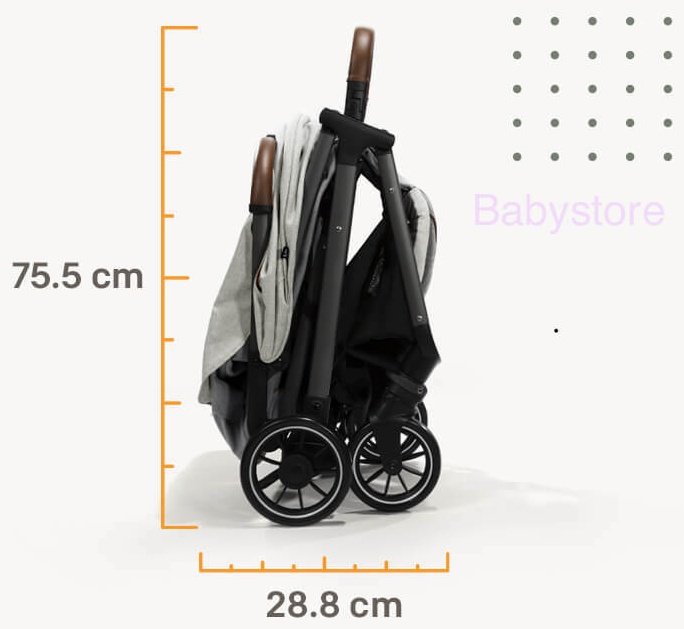 Коляска прогулочная Joie Parcel, светло-серый - ForteMarket Коляска прогулочная Joie Parcel, светло-серый купить,0