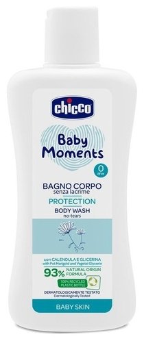 Chicco Baby moments пена-гель с календулой 200 мл