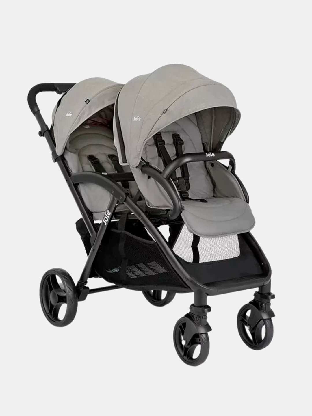 Коляска прогулочная Joie Evalite Duo PEBBLE, серый