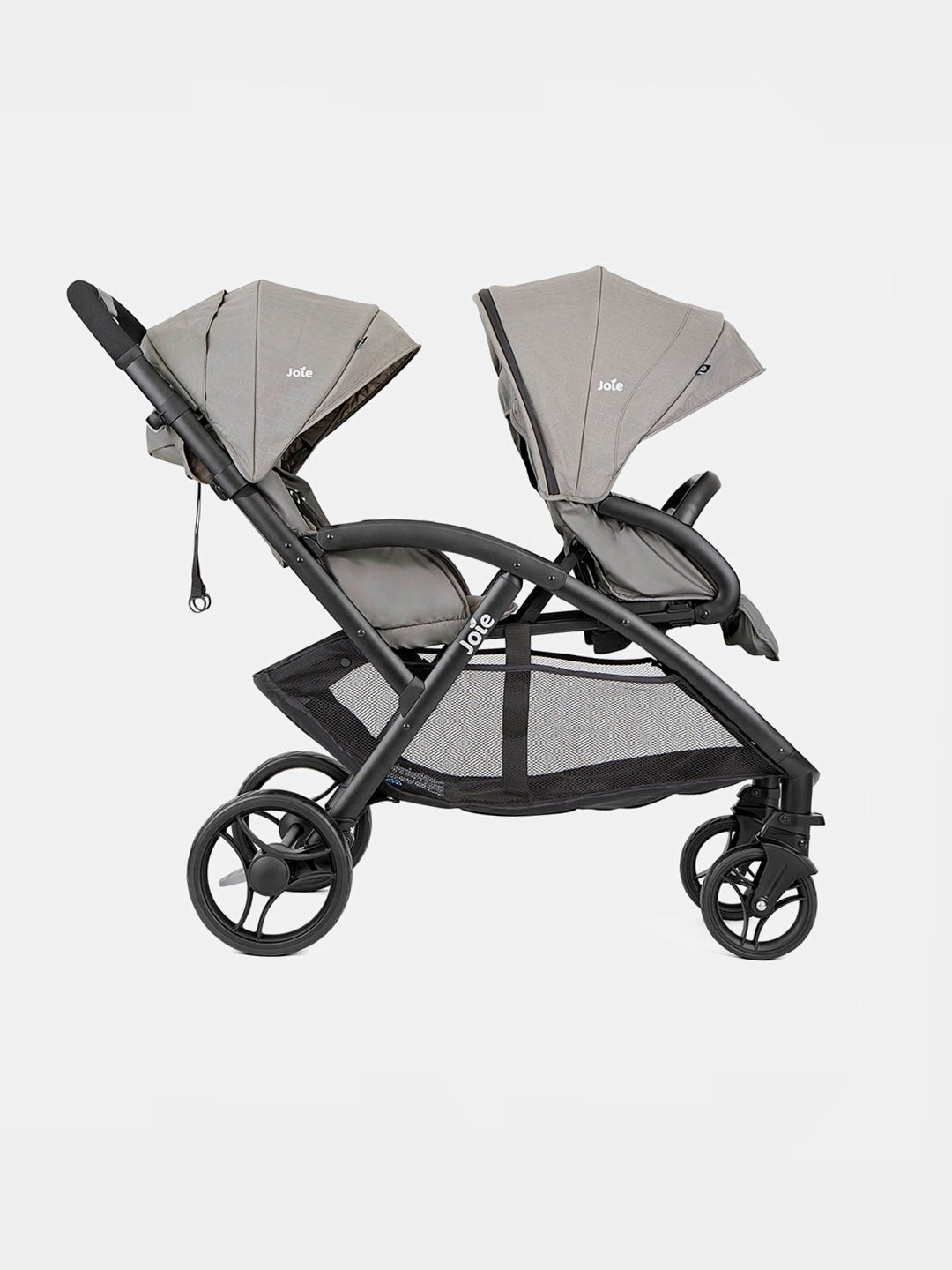 Коляска прогулочная Joie Evalite Duo PEBBLE, серый купить,0