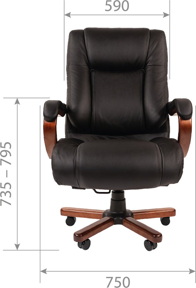 Офисное кресло Chairman 503, черный купить,0