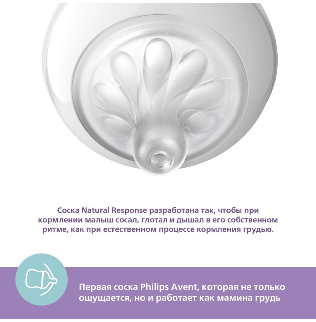 Бутылочка Philips Avent SCY670/01 125 мл прозрачный купить,0