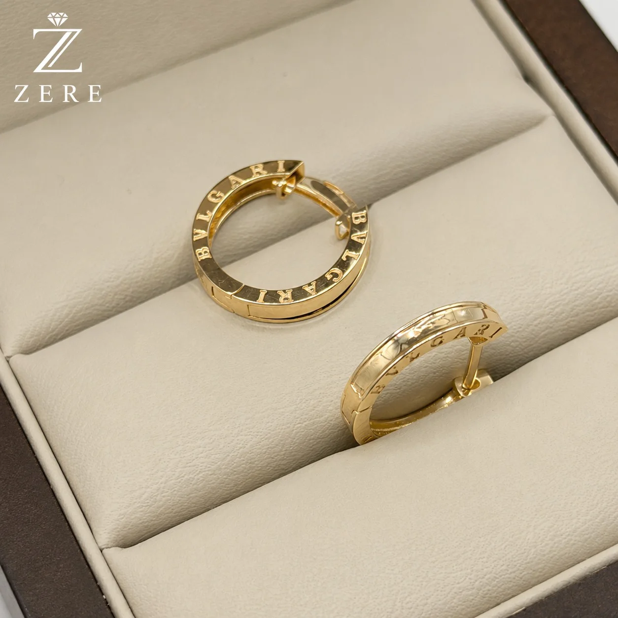 Серьги Zere ZR210707 жёлтое золото 2.47гр  купить,202950