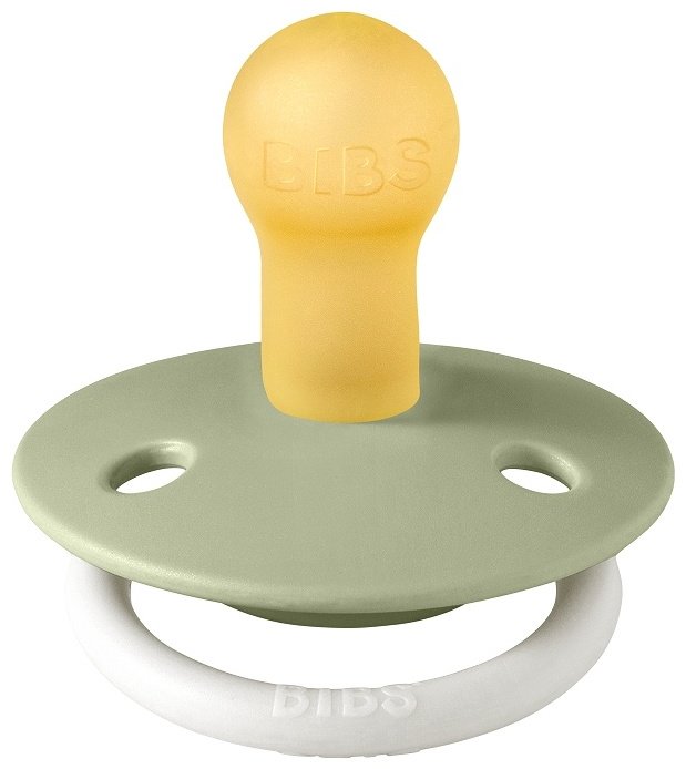Пустышка ночная BIBS De Lux Latex Sage Glow 0-6 месяцев купить,0