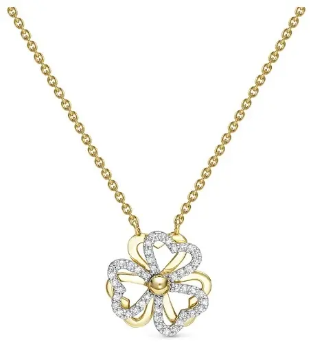 Колье Vesna Jewelry 62741-351-01-01 длина 45 см вес 2.96 г золото, бриллиант купить,375500