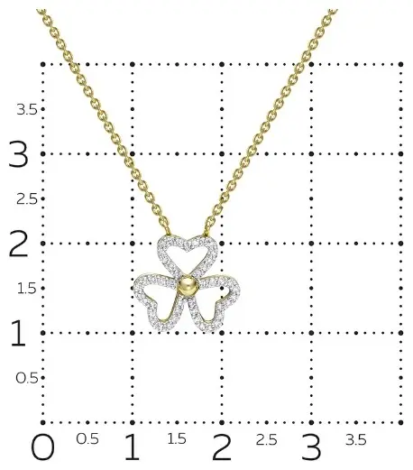 Колье Vesna Jewelry 62741-351-01-01 длина 45 см вес 2.96 г золото, бриллиант купить,375500