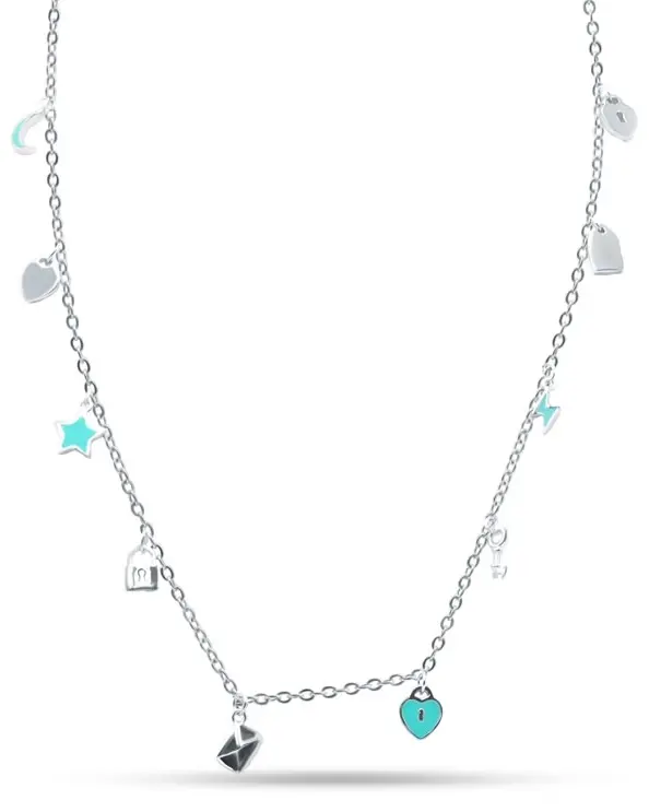 Колье Silver WINGS 051133880tm_47.0 длина 47 см вес 4 г эмаль, без вставок - ForteMarket Колье Silver WINGS 051133880tm_47.0 длина 47 см вес 4 г эмаль, без вставок купить,20360