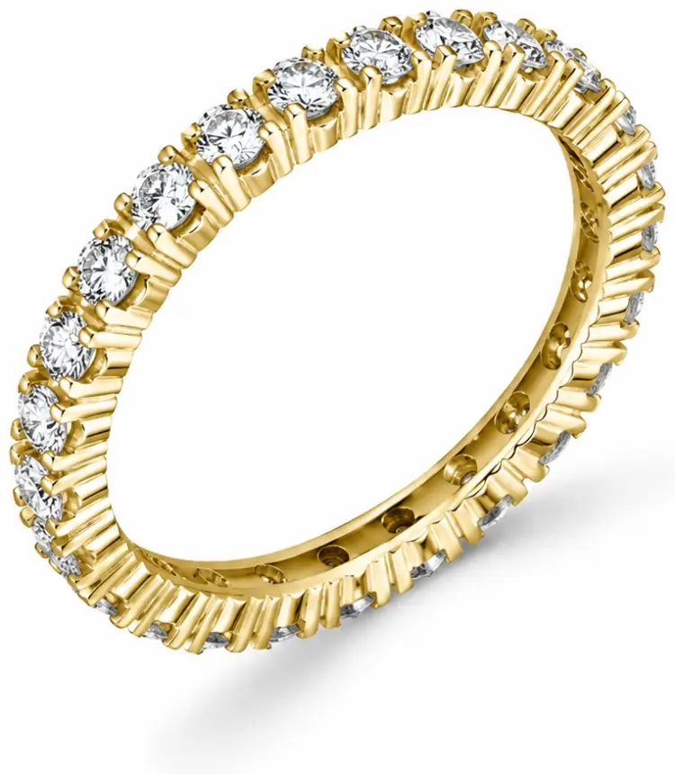 Кольцо BUBLIK JEWELRY BR1000441010/17,5Y размер 17.5 вес 1.7 г золото, бриллиант выращенный купить,600500