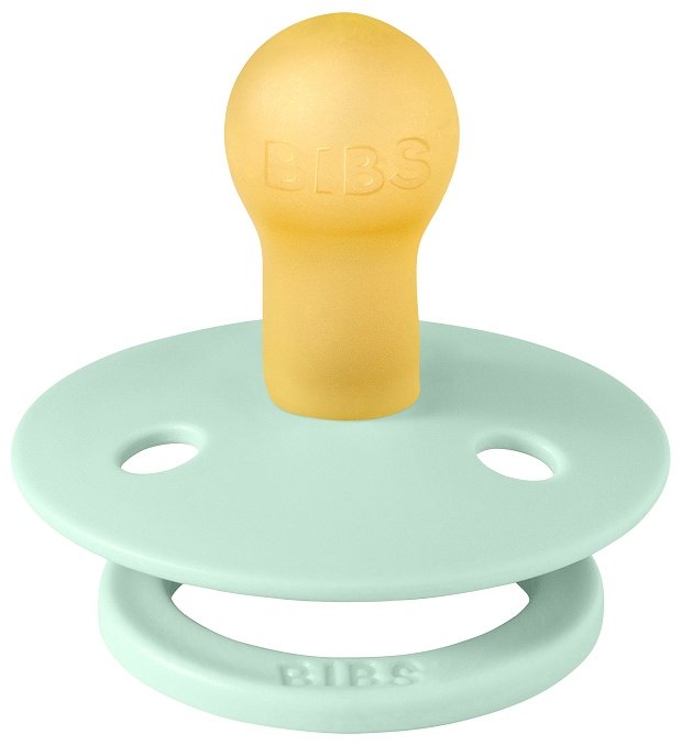 Пустышка BIBS Colour Latex Nordic Mint 0&#43; месяцев зеленый купить,0