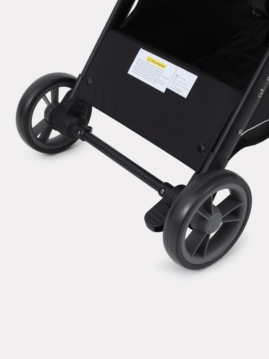 Коляска прогулочная MOWbaby Atom, графит - ForteMarket Коляска прогулочная MOWbaby Atom, графит купить,0