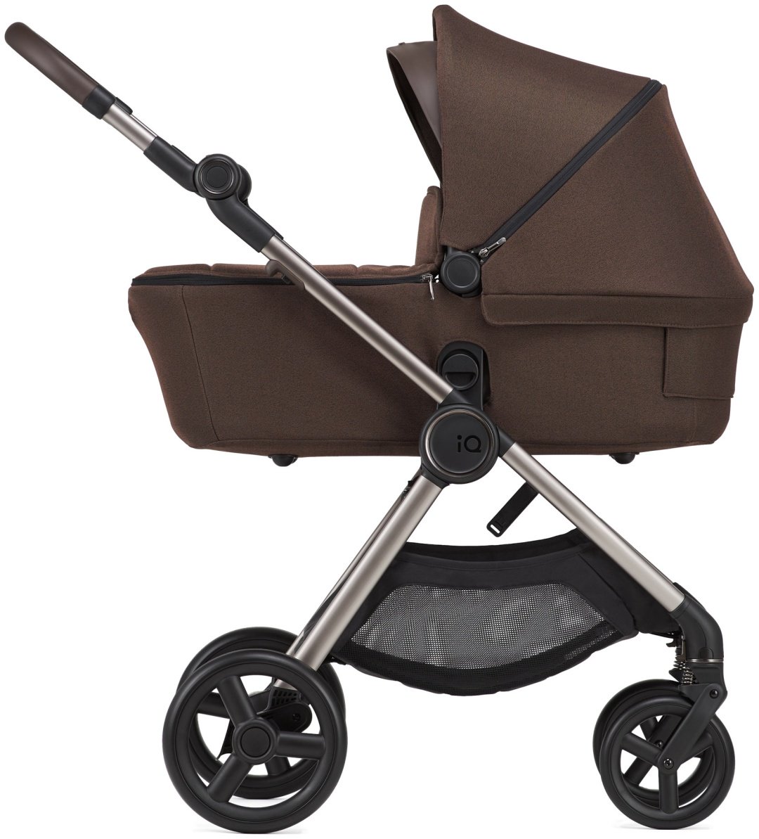 Коляска трансформер Anex New IQ-08 Premium Teddy , темно-коричневый