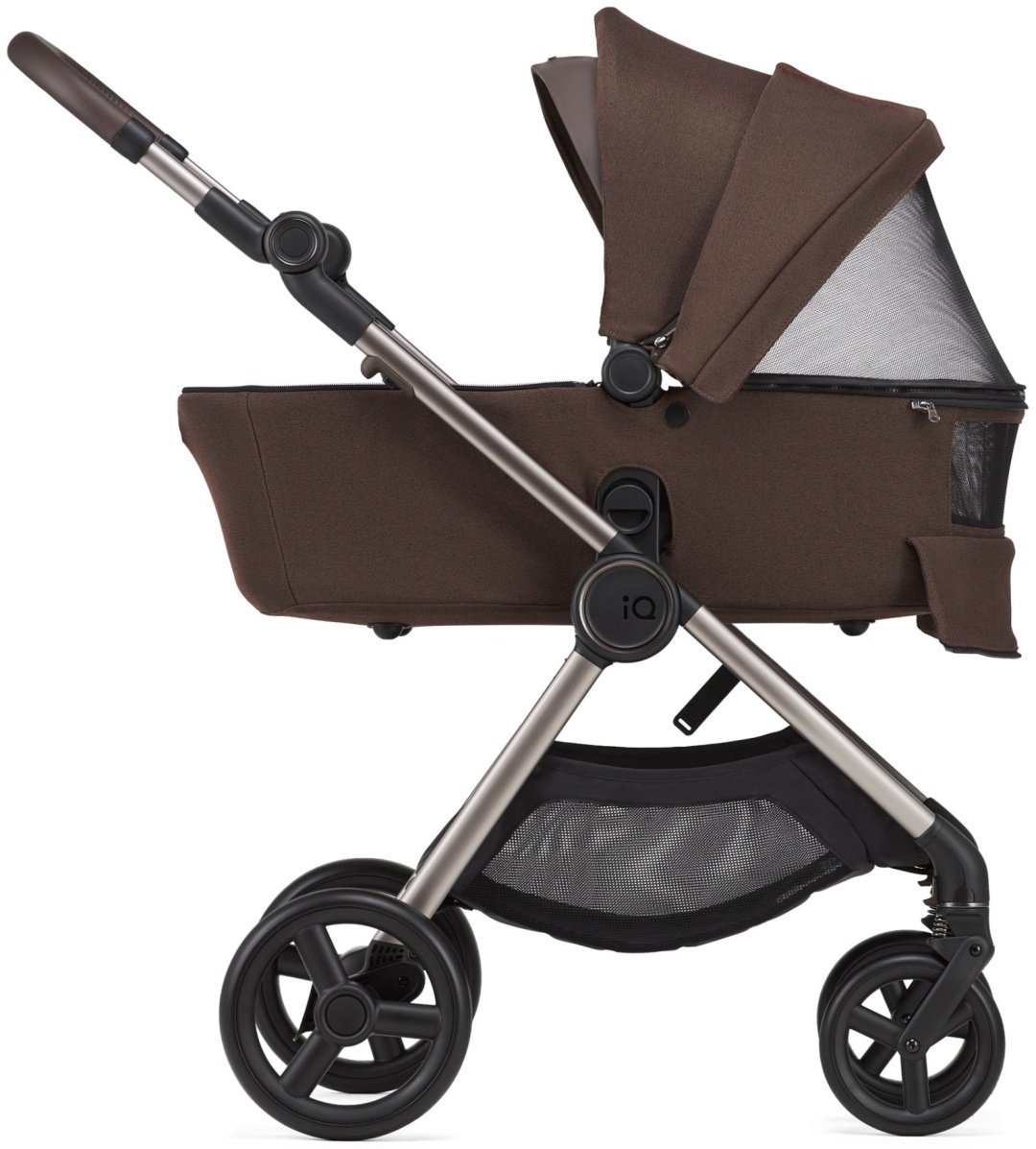 Коляска трансформер Anex New IQ-08 Premium Teddy , темно-коричневый купить,0