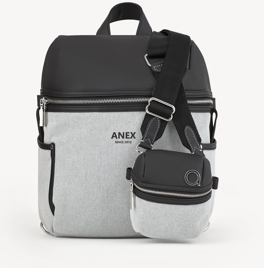 Коляска универсальная 2 в 1 Anex Anex Eli no.5, черно-белый купить,0