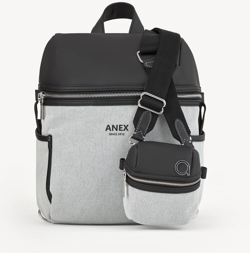 Коляска универсальная 2 в 1 Anex Anex Eli no.5, черно-белый купить,NaN