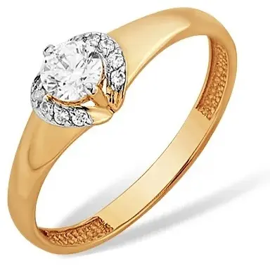 EFREMOV К1325462 размер 17.5 вес 1.68 г золото, фианит купить,159600