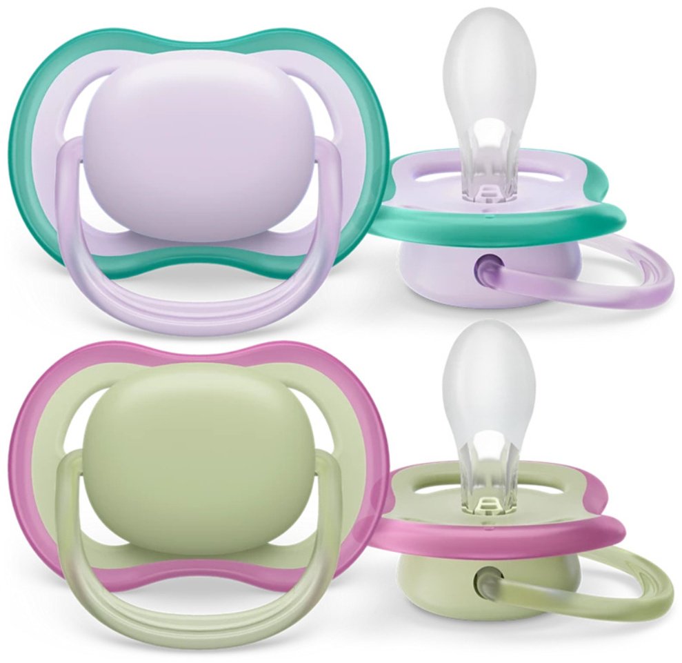 Набор пустышек Philips Avent SCF085/24, 2 шт, мультиколор