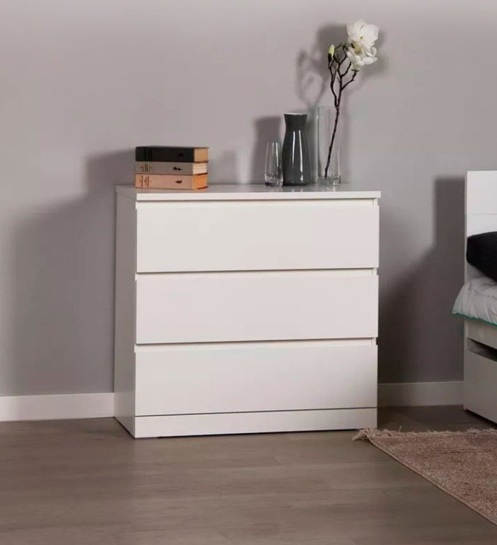 Комод Mebels.kz Варма, 80.30x40x77.5 см, белый - ForteMarket Комод Mebels.kz Варма, 80.30x40x77.5 см, белый купить,0