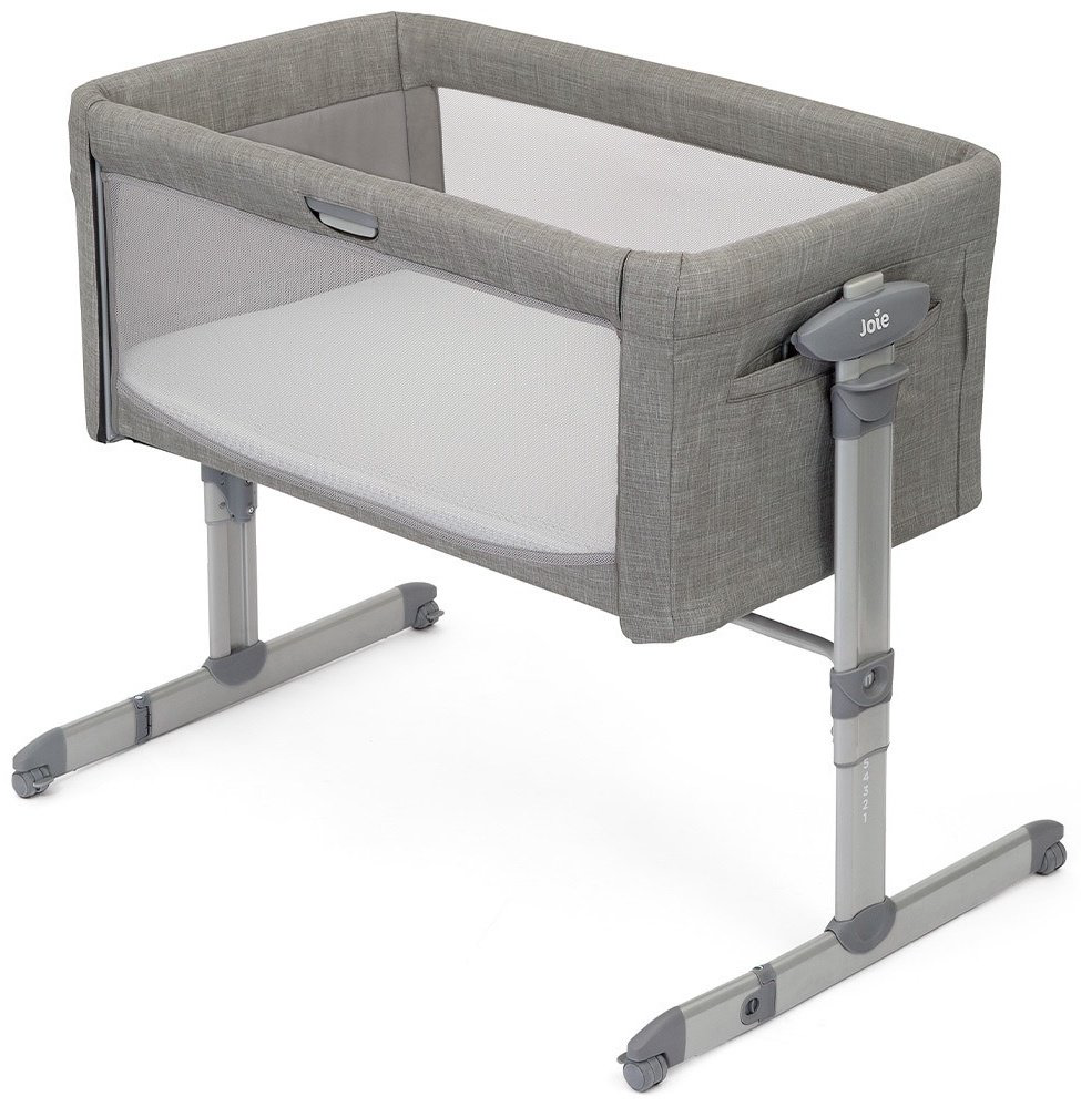 Манеж-кровать Joie Roomie Glide Foggy Gray 98.5х68.5х66-81см серый купить,126700
