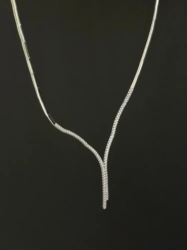 Колье Vesna Jewelry 62756-251-00-00_45.0 длина 45 см вес 8.8 г золото, бриллиант - ForteMarket Колье Vesna Jewelry 62756-251-00-00_45.0 длина 45 см вес 8.8 г золото, бриллиант купить,1517500