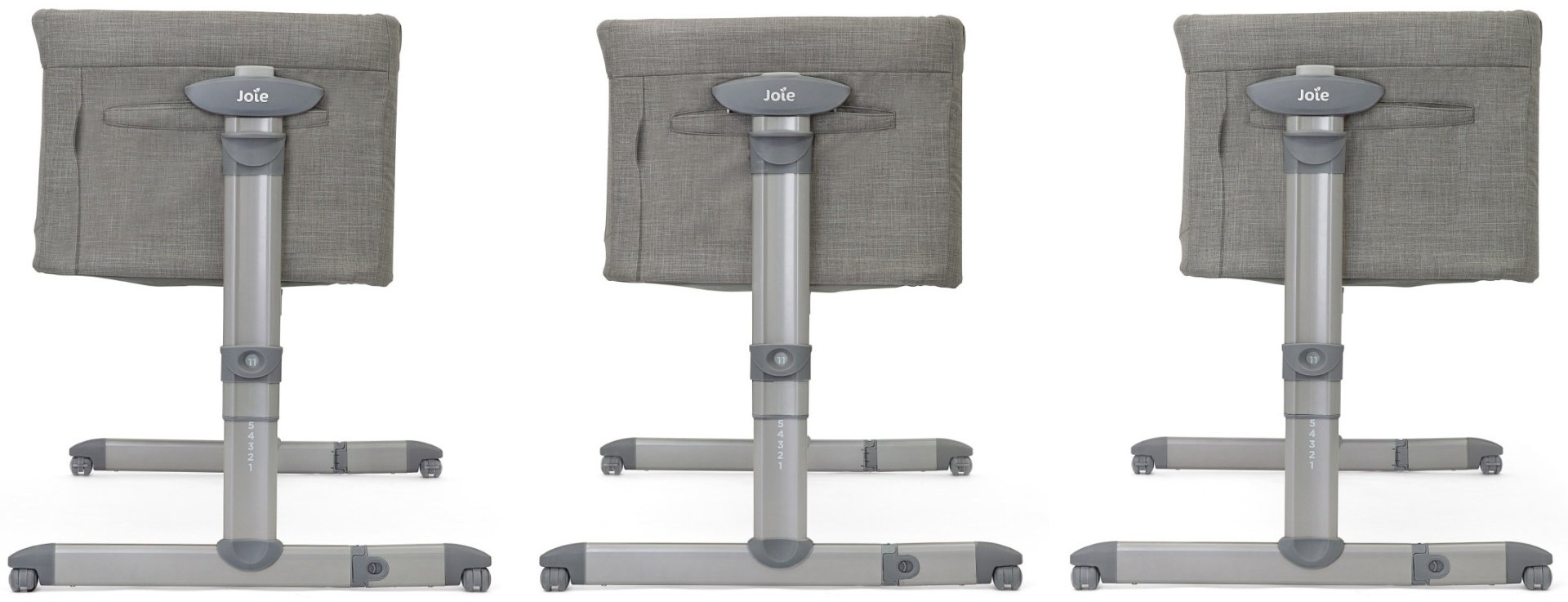 Манеж-кровать Joie Roomie Glide Foggy Gray 98.5х68.5х66-81см серый купить,126700