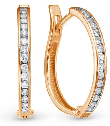 Конго BUBLIK JEWELRY BR94-02-5407-2-00 вес 2.08 г золото, бриллиант выращенный купить,500500
