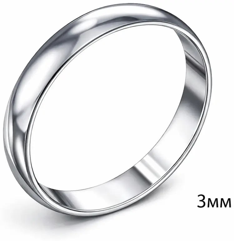 Кристалл-L КС-35-1 размер 22 вес 1.7 г серебро, без вставок купить,NaN