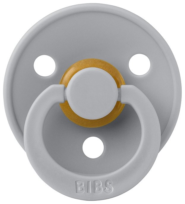 Пустышка BIBS Colour Cloud 6&#43; месяцев, 1 шт, серый
