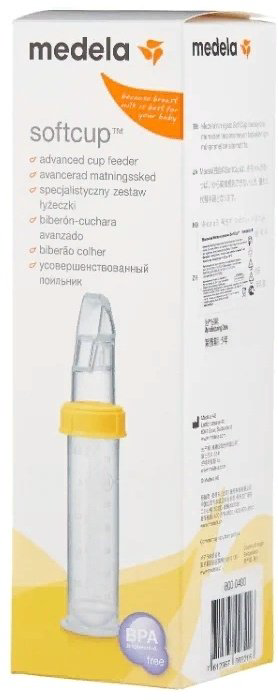 Поильник-трансформер Medela Мягкая ложечка 8000400, 80 мл, пластик/силикон купить,NaN
