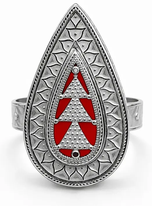 Tomiris КТ4001 размер 18 вес 11 г серебро, эмаль купить,56800