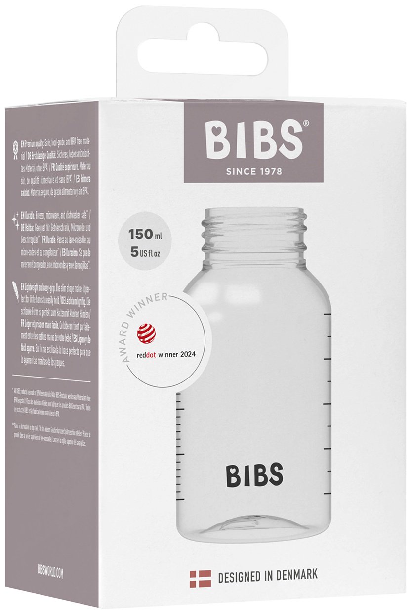 Бутылочка BIBS 5016000 150 мл прозрачный купить,0