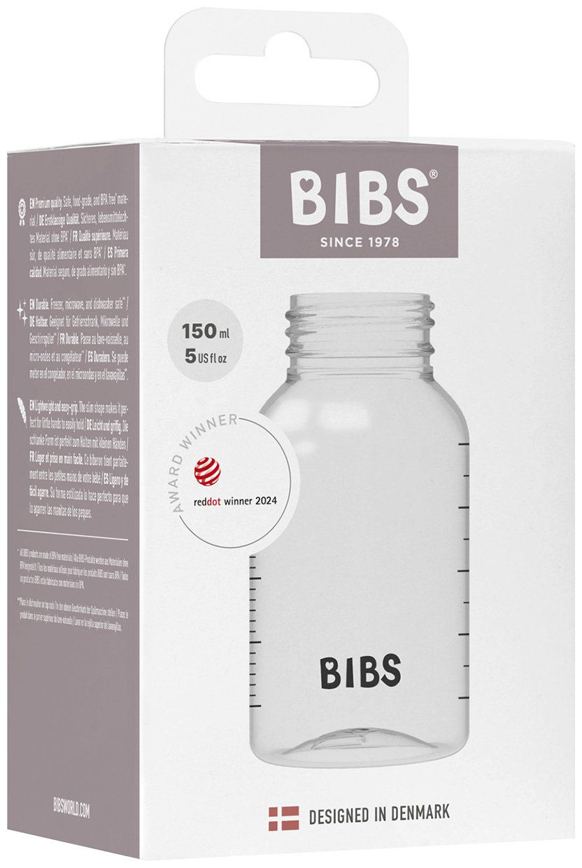 Бутылочка BIBS 5016000 150 мл прозрачный купить,NaN