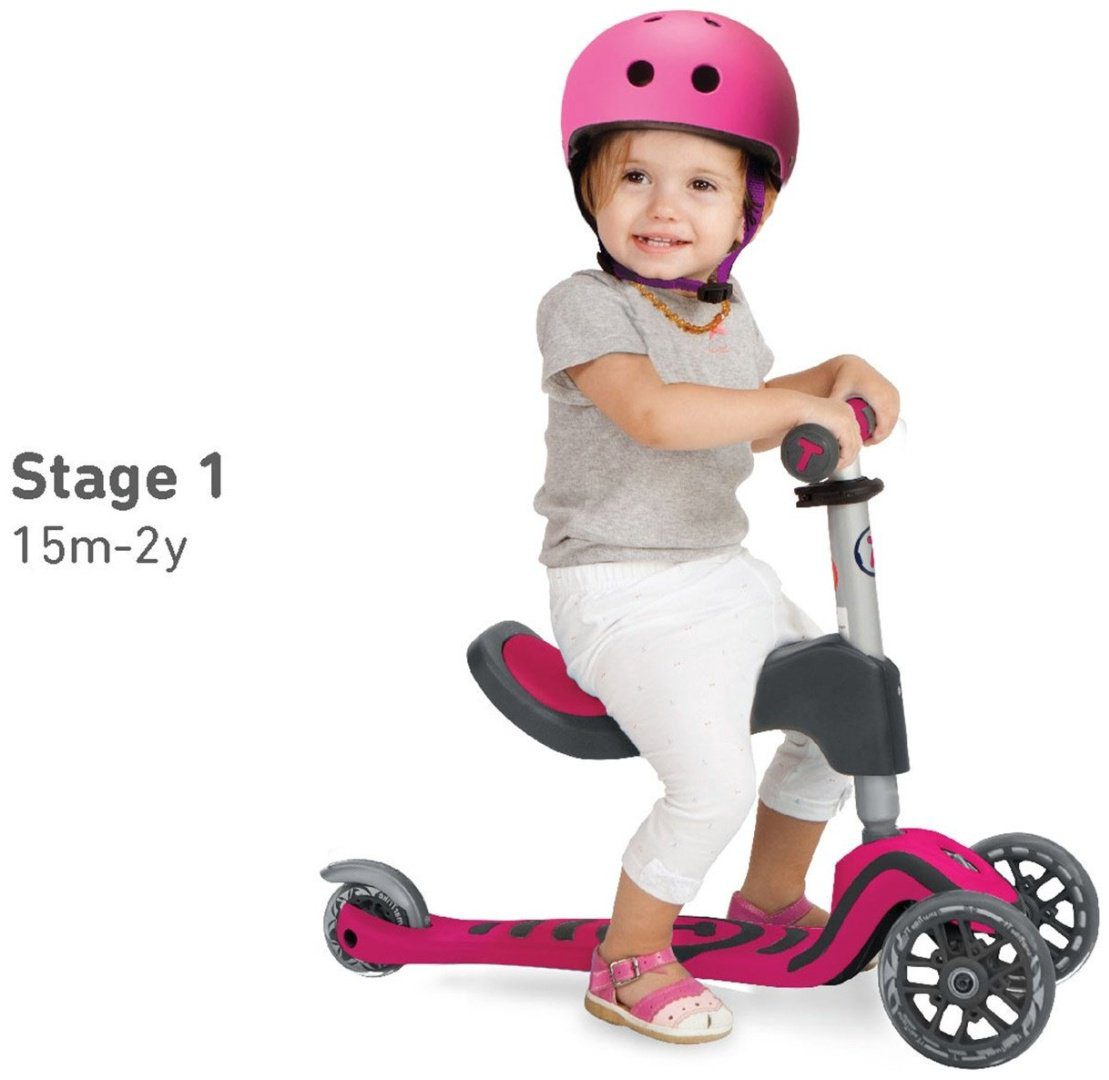Самокат SmarTrike Scooter T1 Pink розовый купить,NaN