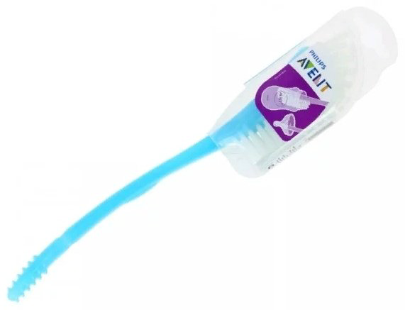 Ершик для бутылочки Philips Avent SCF145/06 синий - ForteMarket Ершик для бутылочки Philips Avent SCF145/06 синий купить,6650
