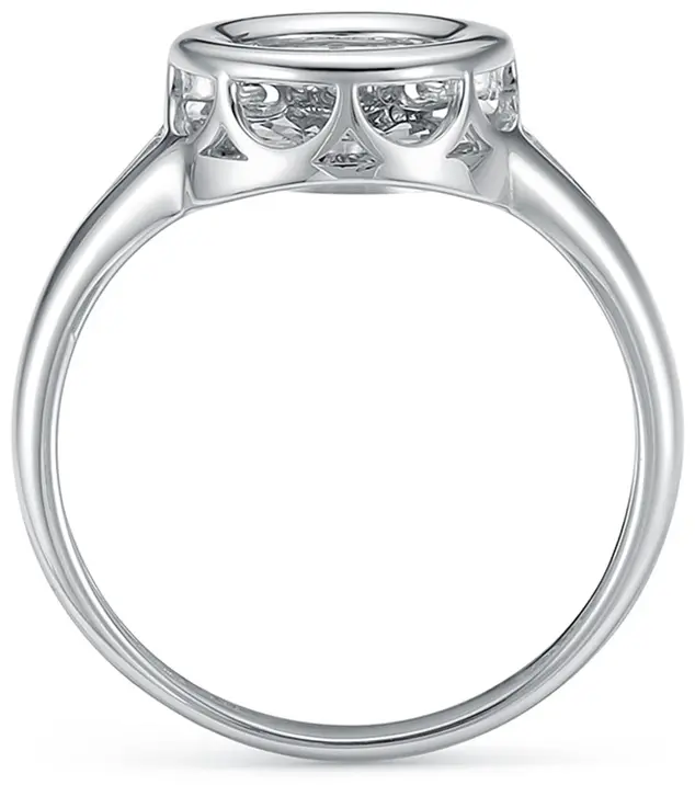 Кольцо Vesna Jewelry 12715-259-00-00_18.5 размер 18.5 вес 2.66 г золото, бриллиант купить,344500