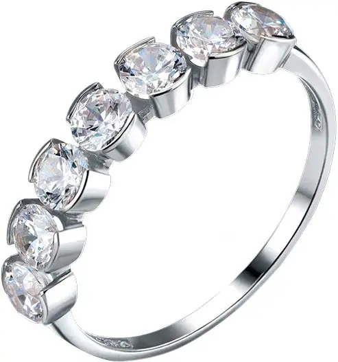 Кольцо BUBLIK JEWELRY BR1181031010W размер 18.5 вес 1.87 г золото, бриллиант выращенный купить,683500
