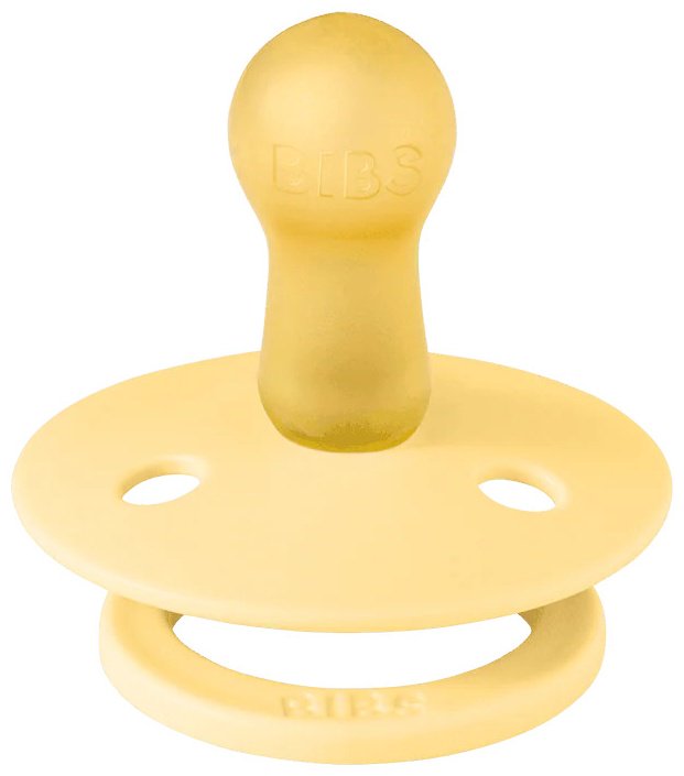 Пустышка BIBS Ladybug Friends, 1 шт, желтый
