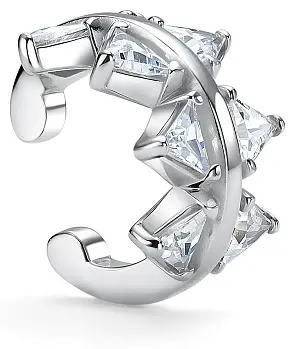 Кафф АЛЬКОР 02-5859_00КЦ-00 вес 1.5 г серебро, фианит купить,19200