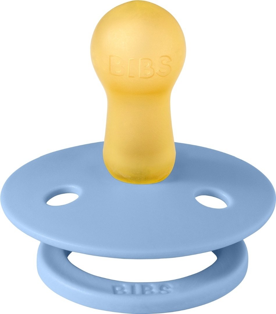Пустышка BIBS Colour Sky Blue 6+ месяцев, 1 шт, голубой - ForteMarket Пустышка BIBS Colour Sky Blue 6+ месяцев, 1 шт, голубой купить,0