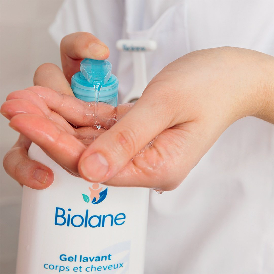 Biolane Гель для тела и волос 350 мл купить,NaN