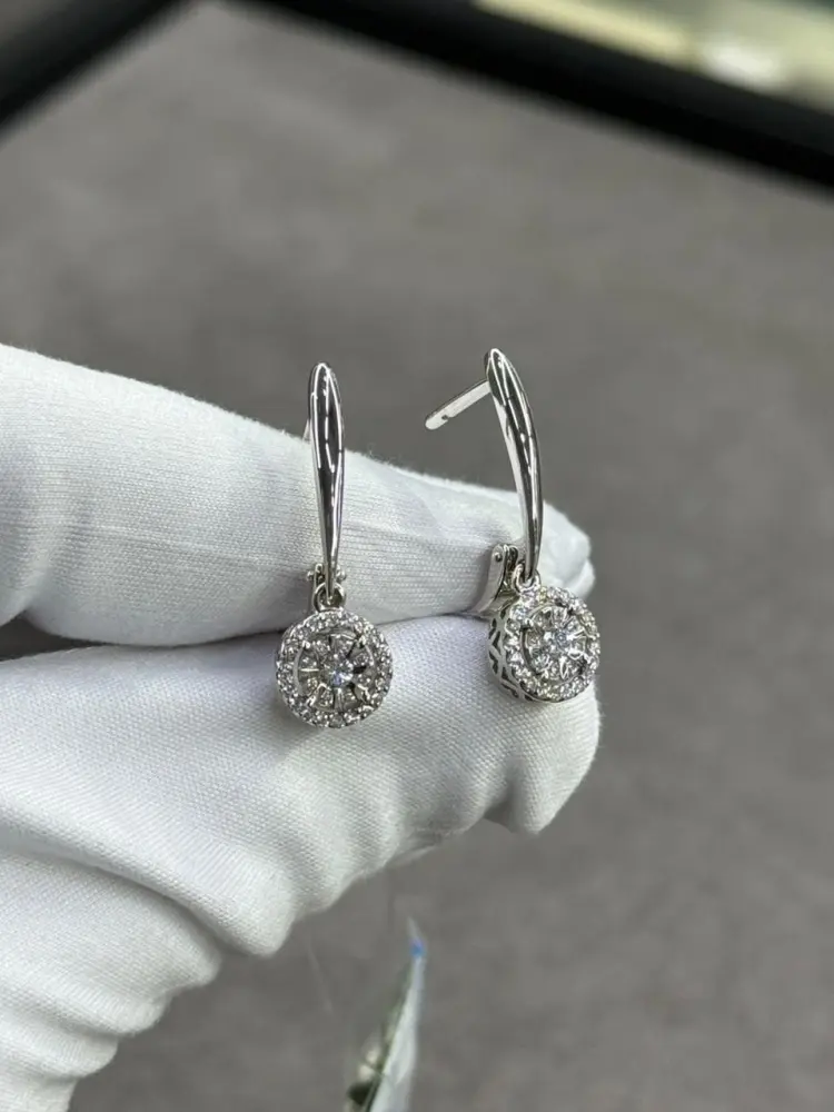 Серьги Trilliant 20140-20-00 вес 4.37 г золото, бриллиант - ForteMarket Серьги Trilliant 20140-20-00 вес 4.37 г золото, бриллиант купить,921150