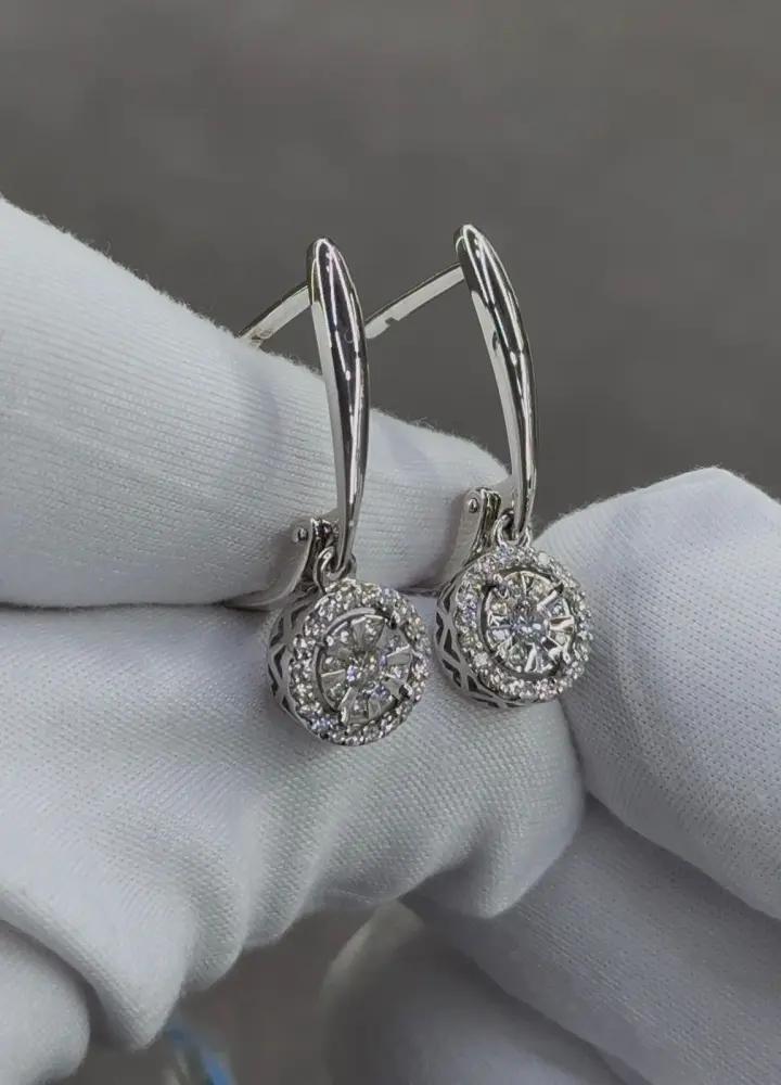 Серьги Trilliant 20140-20-00 вес 4.37 г золото, бриллиант - ForteMarket Серьги Trilliant 20140-20-00 вес 4.37 г золото, бриллиант купить,921150