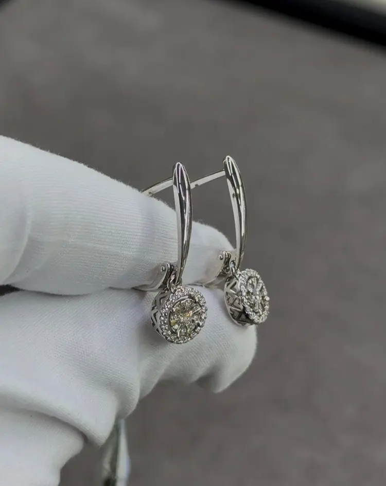 Серьги Trilliant 20140-20-00 вес 4.37 г золото, бриллиант - ForteMarket Серьги Trilliant 20140-20-00 вес 4.37 г золото, бриллиант купить,921150