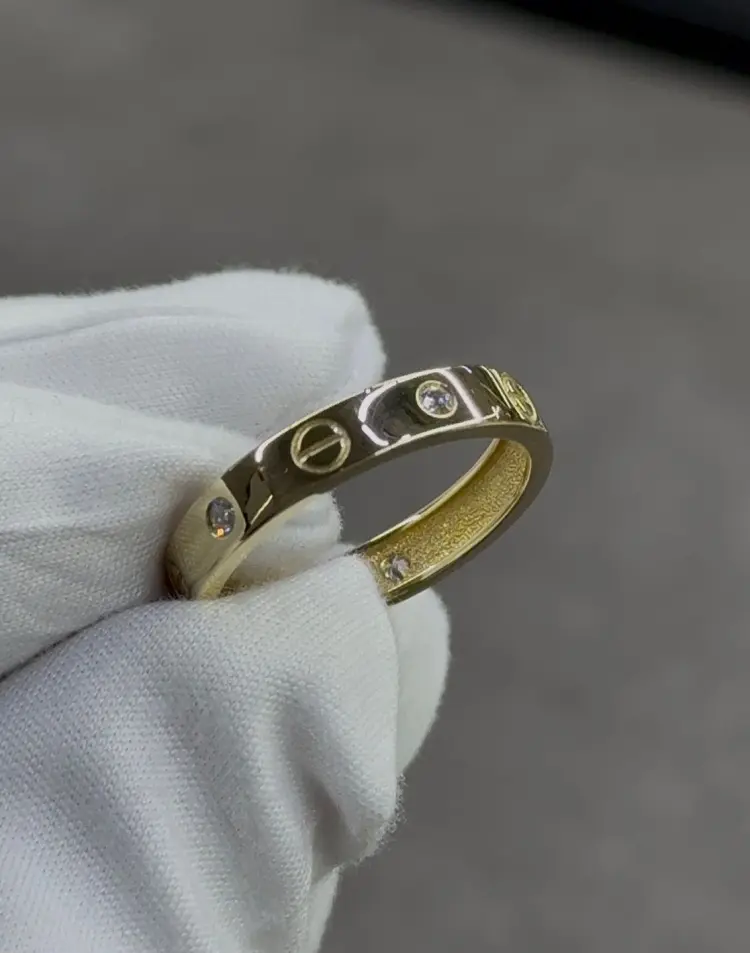 PRESTIGE JEWELRY К-178-03 размер 17.5 вес 2.8 г золото, бриллиант купить,NaN